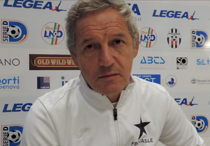 VIDEO - Casale Calcio: mister Buglio dopo lo 0-1 sul campo del Savona: «Questo successo per noi è importante. Andiamo avanti ma con i piedi per terra, il campionato è lunghissimo»